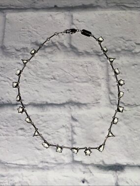 Emma Pills Vibe Necklace Silver w/Orange Pill Case NWT